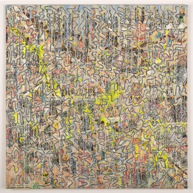 Beängstigte Fun-Gesellschaft