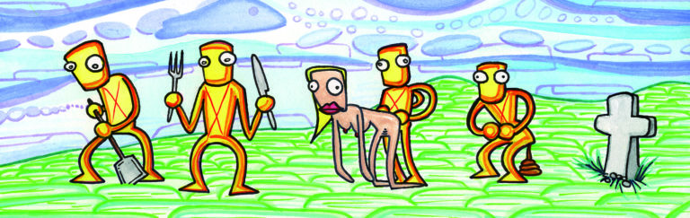 Äch! // (*Wütende Artikulation)