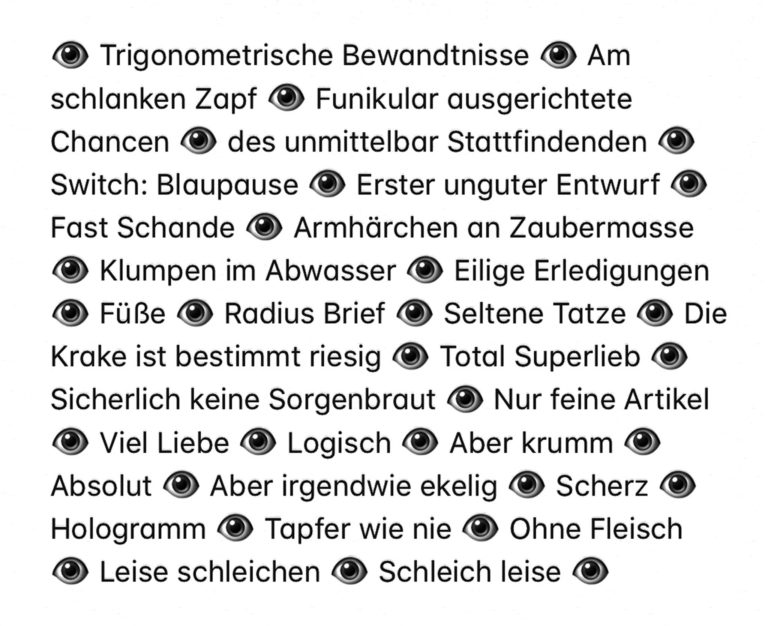 Trigonometrische Bewandtnisse