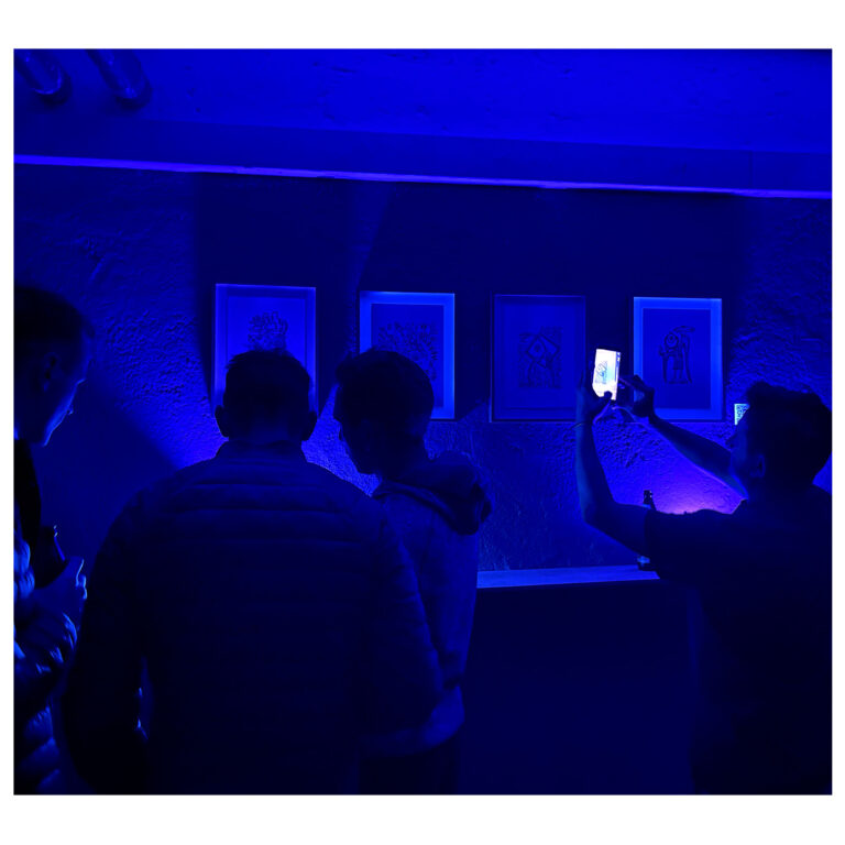 Black Light in the Cellar