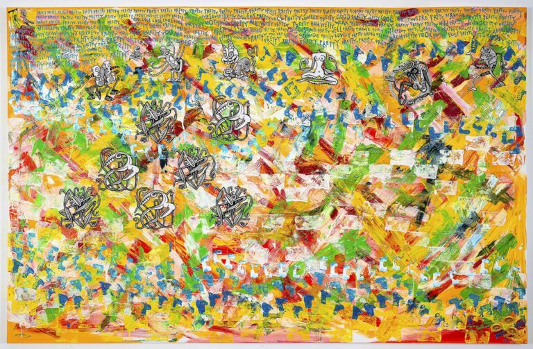 Austauschbare Persönlichkeiten auf gerhardrichteresker Leinwand